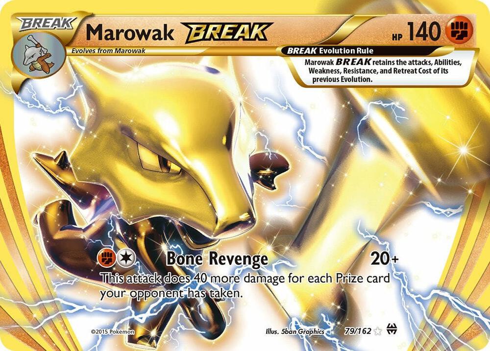 Buy Pokemon cards Australia - Marowak BREAK 79/162 - Premium Raw Card from Monster Mart - Pokémon Card Emporium - Shop now at Monster Mart - Pokémon Cards Australia. BREAK, BREAKthrough, NEW 21 Nov, XY