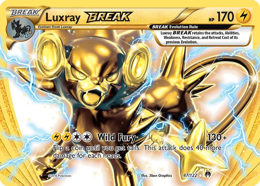 Buy Pokemon cards Australia - Luxray BREAK 47/122 - Premium Raw Card from Monster Mart - Pokémon Card Emporium - Shop now at Monster Mart - Pokémon Cards Australia. BREAK, BREAKpoint, NEW 20 May, XY