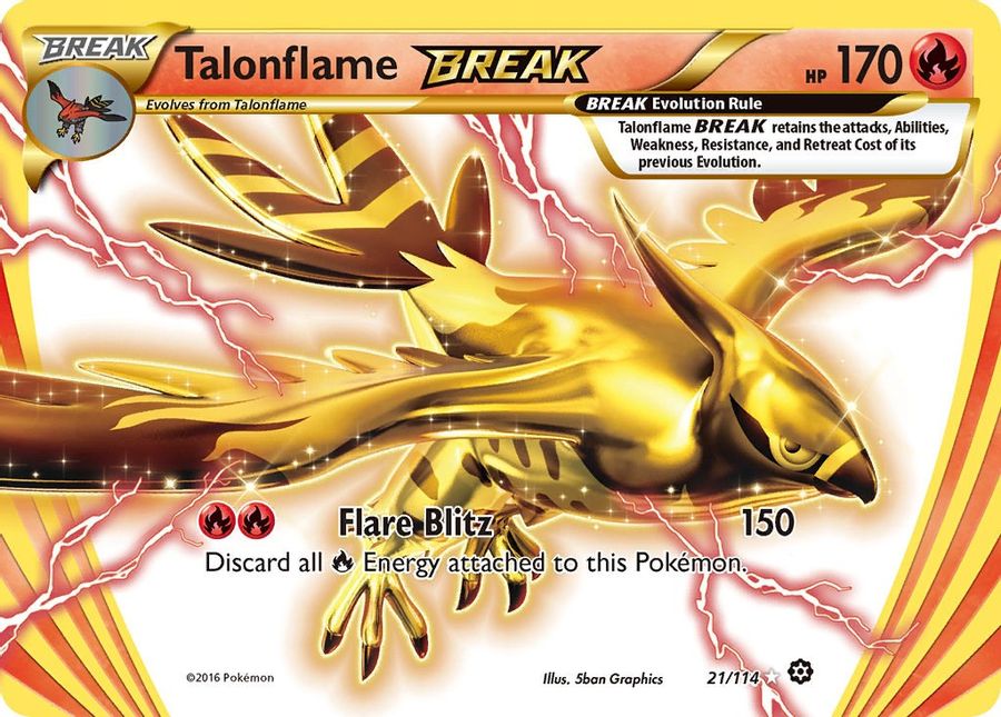 Buy Pokemon cards Australia - Talonflame BREAK 21/114 - Premium Raw Card from Monster Mart - Pokémon Card Emporium - Shop now at Monster Mart - Pokémon Cards Australia. BREAK, MMB10, New 8 Apr, Steam Siege, XY