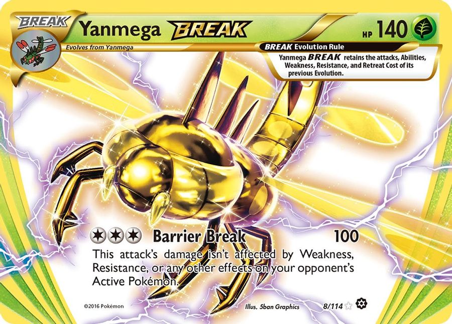 Buy Pokemon cards Australia - Yanmega BREAK 8/114 - Premium Raw Card from Monster Mart - Pokémon Card Emporium - Shop now at Monster Mart - Pokémon Cards Australia. BREAK, MMB40, New 8 Apr, Steam Siege, XY