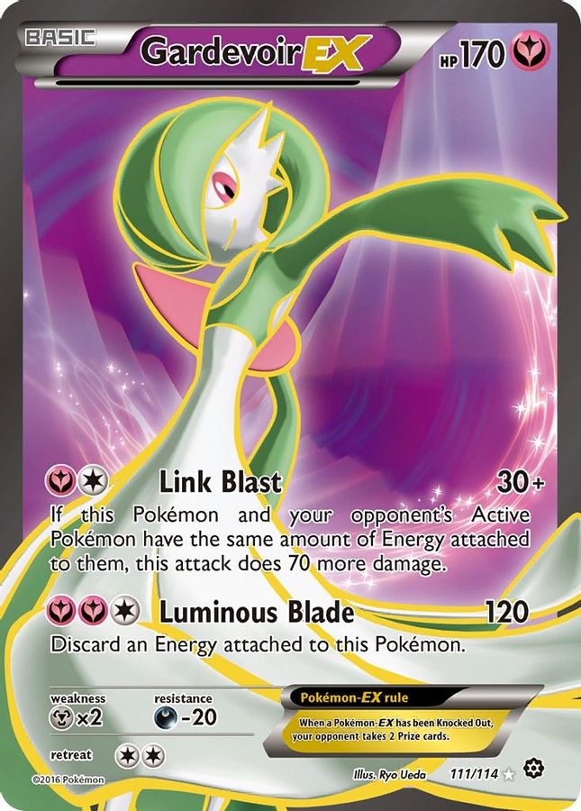 Buy Pokemon cards Australia - Gardevoir EX 111/114 - Premium Raw Card from Monster Mart - Pokémon Card Emporium - Shop now at Monster Mart - Pokémon Cards Australia. EX, Full Art, New 8 Apr, Steam Siege, XY