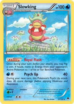 Buy Pokemon cards Australia - Slowking 21/122 Holo - Premium Raw Card from Monster Mart - Pokémon Card Emporium - Shop now at Monster Mart - Pokémon Cards Australia. BREAKpoint, Holo, NEW 22 Jul, XY