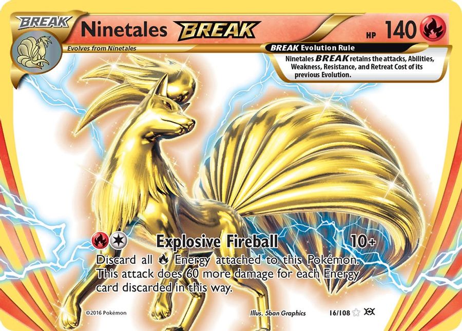 Buy Pokemon cards Australia - Ninetales BREAK 16/108 - Premium Raw Card from Monster Mart - Pokémon Card Emporium - Shop now at Monster Mart - Pokémon Cards Australia. BREAK, Evolutions, MMB20, New 8 Apr, XY