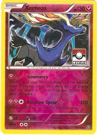 Buy Pokemon cards Australia - Xerneas 81/114 League Promo - Premium Raw Card from Monster Mart - Pokémon Card Emporium - Shop now at Monster Mart - Pokémon Cards Australia. League & Championship Cards, NEW 15 Jul, Pokemon League, Promo