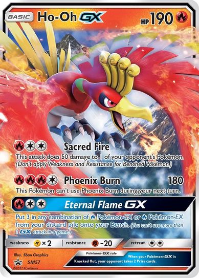 Buy Pokemon cards Australia - Ho-Oh GX SM57 - Premium Raw Card from Monster Mart - Pokémon Card Emporium - Shop now at Monster Mart - Pokémon Cards Australia. GX, New 21 Mar, Promo, SM