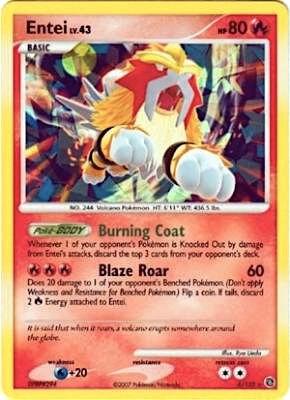 Buy Pokemon cards Australia - Entei LV.43 4/132 Cracked Ice Holo - Premium Raw Card from Monster Mart - Pokémon Card Emporium - Shop now at Monster Mart - Pokémon Cards Australia. Cracked Ice Holo, NEW 23 Aug, Promo