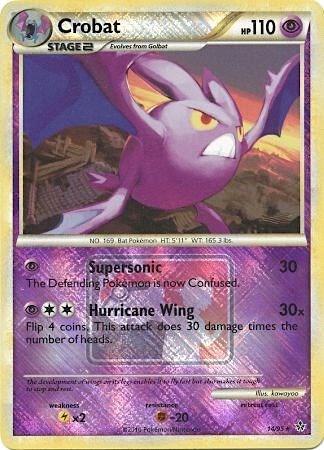 Buy Pokemon cards Australia - Crobat 14/95 League Promo - Premium Raw Card from Monster Mart - Pokémon Card Emporium - Shop now at Monster Mart - Pokémon Cards Australia. League & Championship Cards, League Promo, NEW 21 Nov, Promo, Reverse Holo