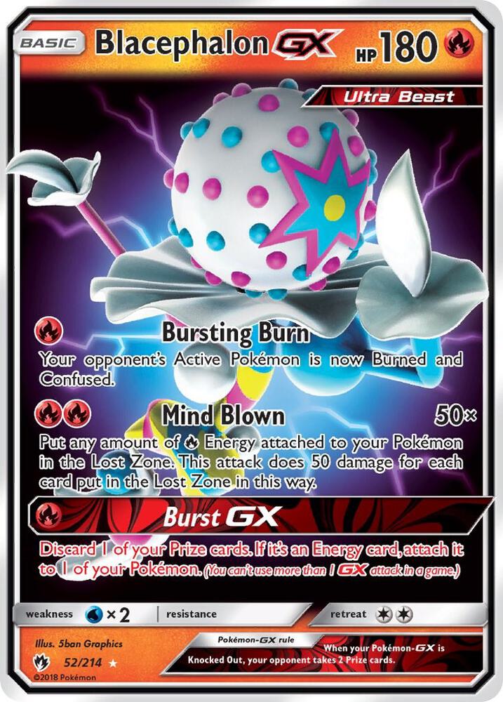 Buy Pokemon cards Australia - Blacephalon GX 52/214 - Premium Raw Card from Monster Mart - Pokémon Card Emporium - Shop now at Monster Mart - Pokémon Cards Australia. GX, Lost Thunder, NEW 8 Aug, SM