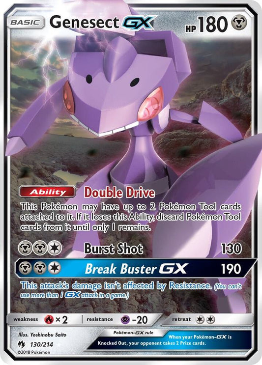 Buy Pokemon cards Australia - Genesect GX 130/214 - Premium Raw Card from Monster Mart - Pokémon Card Emporium - Shop now at Monster Mart - Pokémon Cards Australia. GX, Lost Thunder, NEW 22 Jul, SM