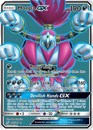 Buy Pokemon cards Australia - Hoopa GX 166/181 - Premium Raw Card from Monster Mart - Pokémon Card Emporium - Shop now at Monster Mart - Pokémon Cards Australia. Full Art, GX, NEW 19 Jun, SM, Team Up