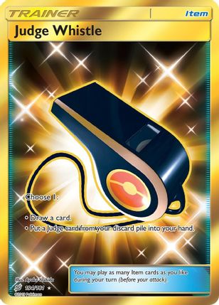 Buy Pokemon cards Australia - Judge Whistle 194/181 - Premium Raw Card from Monster Mart - Pokémon Card Emporium - Shop now at Monster Mart - Pokémon Cards Australia. Gold, NEW 19 Jun, Secret Rare, SM, Team Up, Trainer