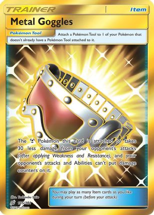 Buy Pokemon cards Australia - Metal Goggles 195/181 - Premium Raw Card from Monster Mart - Pokémon Card Emporium - Shop now at Monster Mart - Pokémon Cards Australia. Gold, NEW 19 Jun, Secret Rare, SM, Team Up, Trainer
