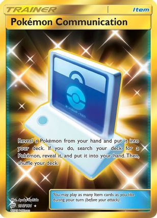 Buy Pokemon cards Australia - Pokemon Communication 196/181 - Premium Raw Card from Monster Mart - Pokémon Card Emporium - Shop now at Monster Mart - Pokémon Cards Australia. Gold, NEW 19 Jun, Secret Rare, SM, Team Up, Trainer