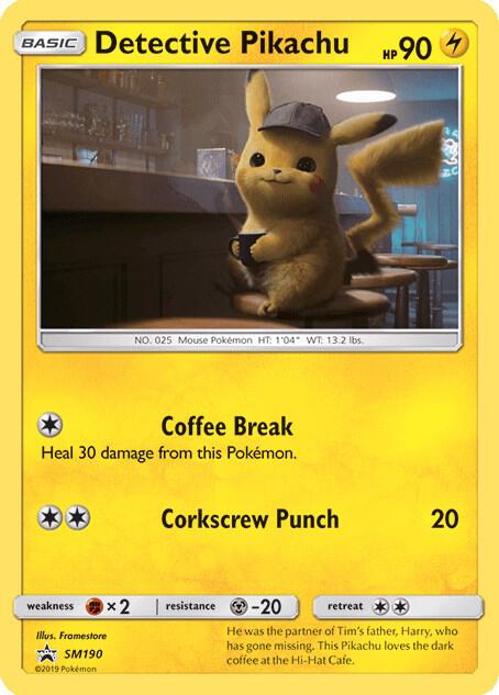 Buy Pokemon cards Australia - Detective Pikachu SM190 - Premium Raw Card from Monster Mart - Pokémon Card Emporium - Shop now at Monster Mart - Pokémon Cards Australia. Holo, NEW 21 Nov, Promo, SM Promos