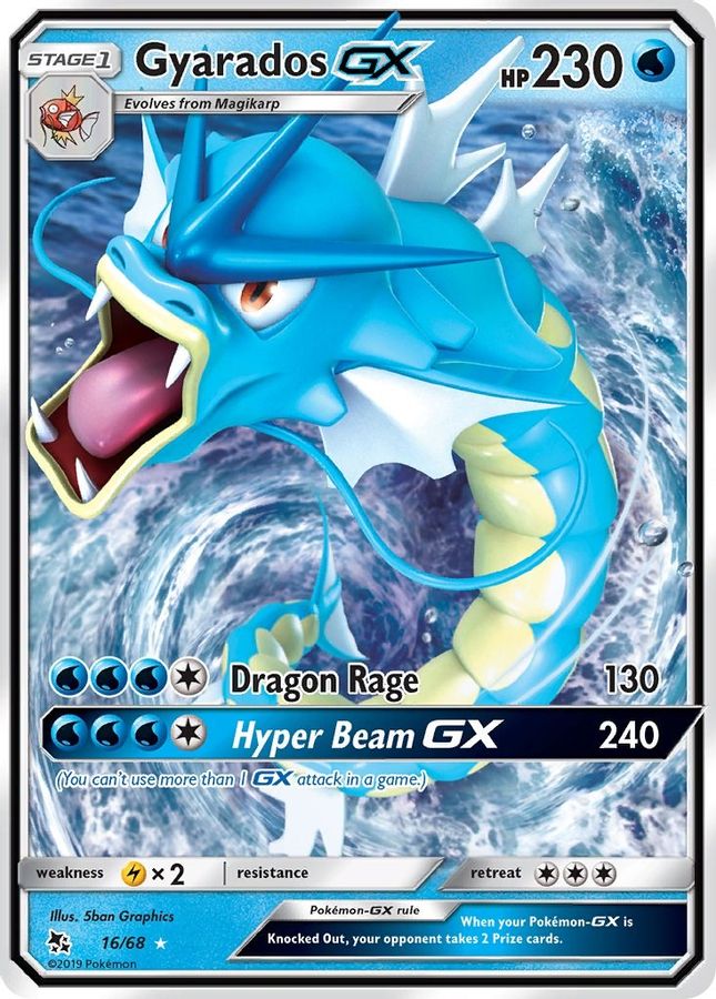 Buy Pokemon cards Australia - Gyarados GX 16/68 - Premium Raw Card from Monster Mart - Pokémon Card Emporium - Shop now at Monster Mart - Pokémon Cards Australia. GX, Hidden Fates, New 24 Apr, Ultra Rare