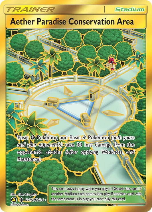 Buy Pokemon cards Australia - Aether Paradise Conservation Area SV87/SV94 - Premium Raw Card from Monster Mart - Pokémon Card Emporium - Shop now at Monster Mart - Pokémon Cards Australia. Gold, Hidden Fates, NEW 21 Nov, Shiny Holo Rare, Shiny Vault, Trainer