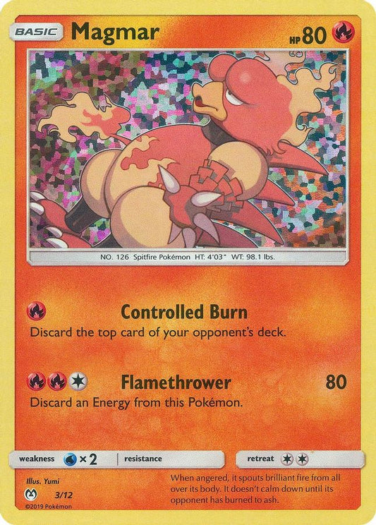 Buy Pokemon cards Australia - Magmar Holo 3/12 - Premium Raw Card from Monster Mart - Pokémon Card Emporium - Shop now at Monster Mart - Pokémon Cards Australia. Holo, McDonald's Promo, MMB50, New 11 Apr, Promo