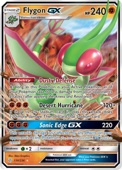 Buy Pokemon cards Australia - Flygon GX 110/236 - Premium Raw Card from Monster Mart - Pokémon Card Emporium - Shop now at Monster Mart - Pokémon Cards Australia. Cosmic Eclipse, GX, New 21 Mar