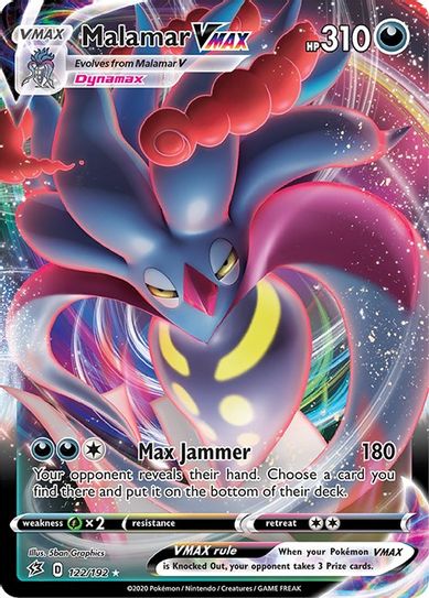 Buy Pokemon cards Australia - Malamar VMAX 122/192 - Premium Raw Card from Monster Mart - Pokémon Card Emporium - Shop now at Monster Mart - Pokémon Cards Australia. New 21 Mar, Rebel Clash, VMAX