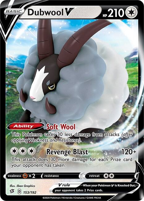 Buy Pokemon cards Australia - Dubwool V 153/192 - Premium Raw Card from Monster Mart - Pokémon Card Emporium - Shop now at Monster Mart - Pokémon Cards Australia. NEW 28 Aug, Rebel Clash