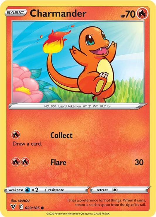 Buy Pokemon cards Australia - Charmander Reverse Holo 023/185 - Premium Raw Card from Monster Mart - Pokémon Card Emporium - Shop now at Monster Mart - Pokémon Cards Australia. MMB30, New 24 Apr, Vivid Voltage