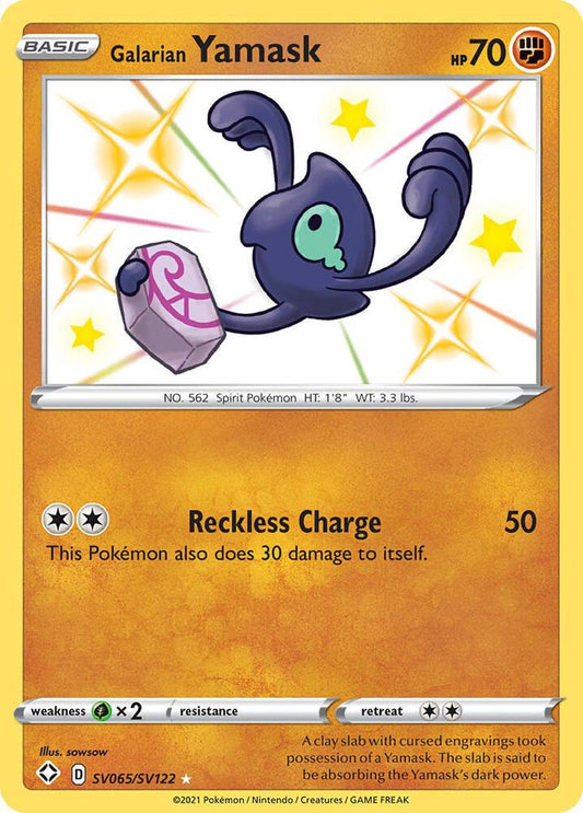 Buy Pokemon cards Australia - Yamask SV065/SV122 - Premium Raw Card from Monster Mart - Pokémon Card Emporium - Shop now at Monster Mart - Pokémon Cards Australia. Baby Shiny, NEW 15 Jul, Shining Fates, Shiny Holo Rare, Shiny Vault