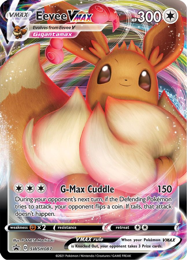 Buy Pokemon cards Australia - Eevee VMAX SWSH087 - Premium Raw Card from Monster Mart - Pokémon Card Emporium - Shop now at Monster Mart - Pokémon Cards Australia. New 17 Apr, Promo, Sword & Shield Promo