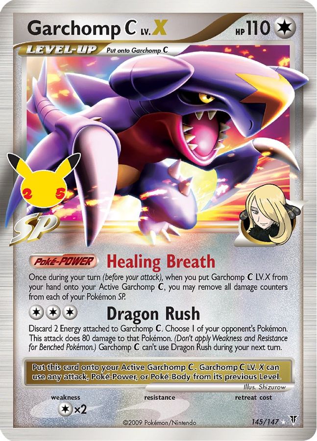 Buy Pokemon cards Australia - Garchomp C LV.X 145/147 - Premium Raw Card from Monster Mart - Pokémon Card Emporium - Shop now at Monster Mart - Pokémon Cards Australia. Celebrations, Classic Collection, MMB30, New 11 Apr