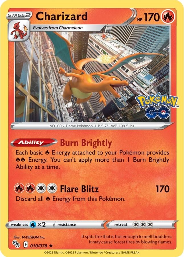 Buy Pokemon cards Australia - Charizard Holo 010/078 - Premium Raw Card from Monster Mart - Pokémon Card Emporium - Shop now at Monster Mart - Pokémon Cards Australia. Holo, NEW 7 Jun, Pokemon Go