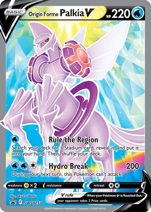 Buy Pokemon cards Australia - Palkia V SWSH253 - Premium Raw Card from Monster Mart - Pokémon Card Emporium - Shop now at Monster Mart - Pokémon Cards Australia. New 17 Apr, Promo, Sword & Shield Promo