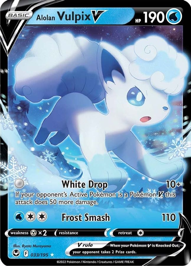 Buy Pokemon cards Australia - Vulpix V 033/195 - Premium Raw Card from Monster Mart - Pokémon Card Emporium - Shop now at Monster Mart - Pokémon Cards Australia. New 17 Apr, Silver Tempest