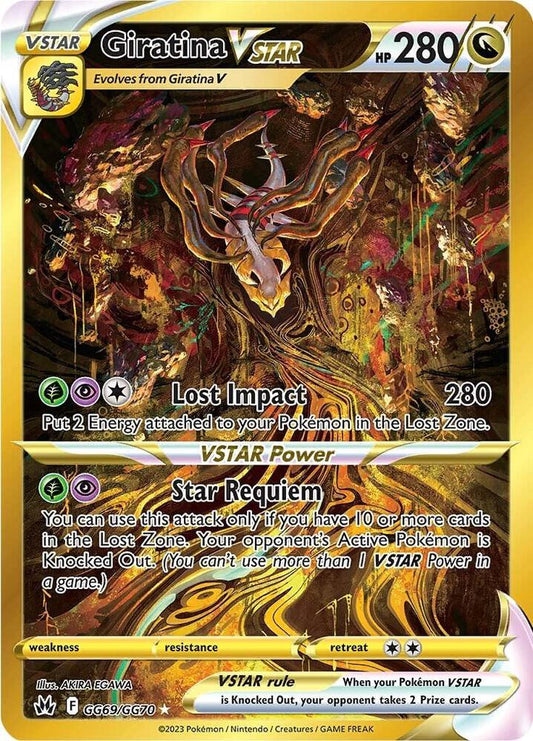 Buy Pokemon cards Australia - Giratina VSTAR GG69/GG70 - Premium Raw Card from Monster Mart - Pokémon Card Emporium - Shop now at Monster Mart - Pokémon Cards Australia. Crown Zenith, Galarian Gallery, Gold, NEW 23 Sep, Secret Rare, VSTAR