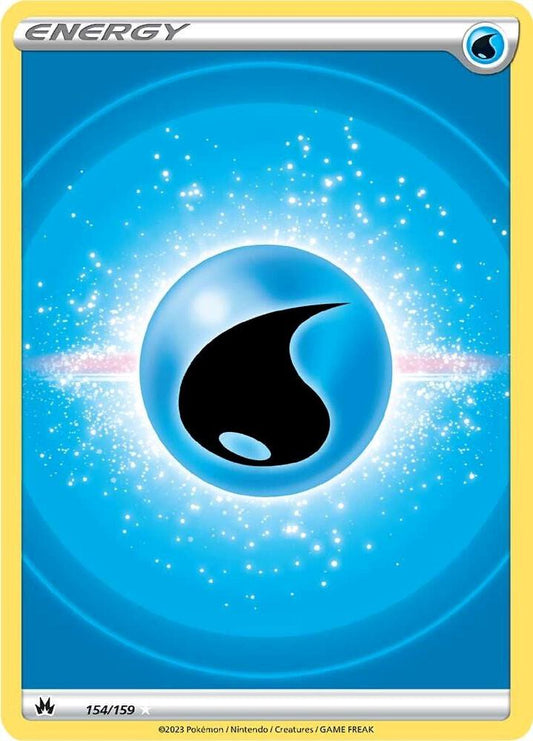 Buy Pokemon cards Australia - Water Energy Texture 154/159 - Premium Raw Card from Monster Mart - Pokémon Card Emporium - Shop now at Monster Mart - Pokémon Cards Australia. Crown Zenith, Energy, NEW 16 Aug