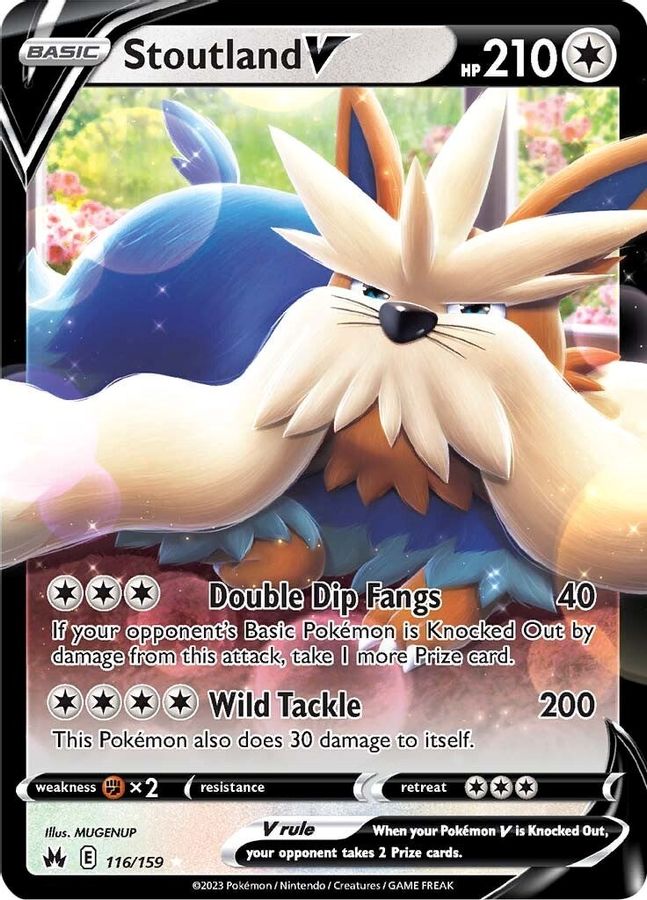 Buy Pokemon cards Australia - Stoutland V 116/159 - Premium Raw Card from Monster Mart - Pokémon Card Emporium - Shop now at Monster Mart - Pokémon Cards Australia. Crown Zenith, NEW 20 May