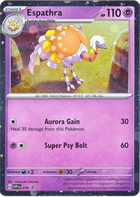 Buy Pokemon cards Australia - Espathra 010 - Premium Raw Card from Monster Mart - Pokémon Card Emporium - Shop now at Monster Mart - Pokémon Cards Australia. NEW 22 Jul, Promo, Scarlet & Violet Promo