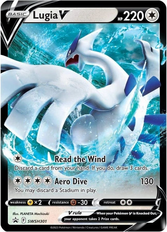 Buy Pokemon cards Australia - Lugia V SWSH301 - Premium Raw Card from Monster Mart - Pokémon Card Emporium - Shop now at Monster Mart - Pokémon Cards Australia. NEW 8 May, Promo, Sword & Shield Promo