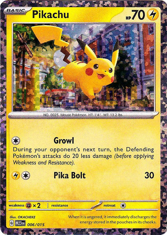 Buy Pokemon cards Australia - Pikachu 006/015 - Premium Raw Card from Monster Mart - Pokémon Card Emporium - Shop now at Monster Mart - Pokémon Cards Australia. 2023, McDonald's, McDonald's Promo, NEW 6 Nov, Promo