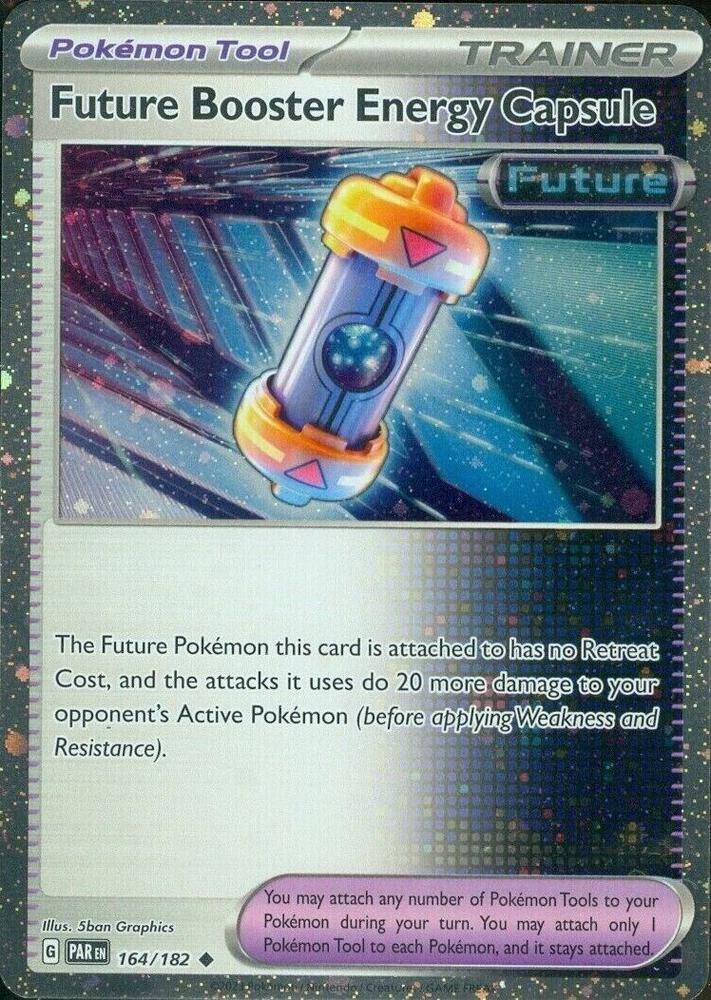 Buy Pokemon cards Australia - Future Booster Energy Capsule Cosmos Holo 164/182 - Premium Raw Card from Monster Mart - Pokémon Card Emporium - Shop now at Monster Mart - Pokémon Cards Australia. Cosmos Holo, NEW 8 Aug, Promo, Trainer