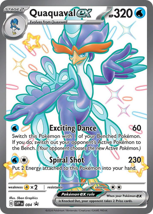 Buy Pokemon cards Australia - Quaquaval EX 084 - Premium Raw Card from Monster Mart - Pokémon Card Emporium - Shop now at Monster Mart - Pokémon Cards Australia. EX, NEW 21 Nov, Promo, Scarlet & Violet Promo