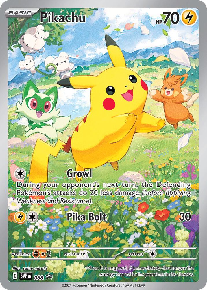 Buy Pokemon cards Australia - Pikachu 088 Sealed - Premium Raw Card from Monster Mart - Pokémon Card Emporium - Shop now at Monster Mart - Pokémon Cards Australia. NEW 22 Jul, Promo, Scarlet & Violet Promo