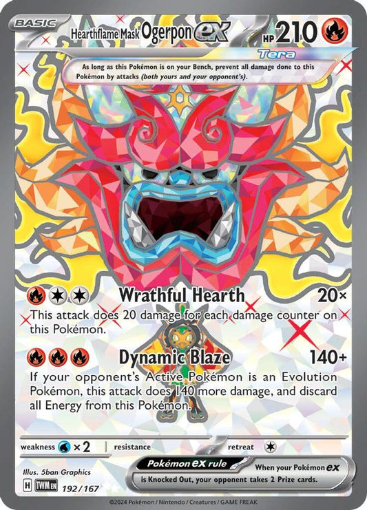 Buy Pokemon cards Australia - Ogerpon EX 192/167 - Premium Raw Card from Monster Mart - Pokémon Card Emporium - Shop now at Monster Mart - Pokémon Cards Australia. EX, Hearthflame, NEW 5 Jun, Twilight Masquerade, Ultra Rare