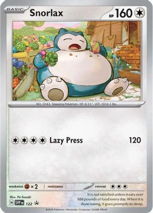 Buy Pokemon cards Australia - Snorlax Cosmos Holo 122 - Premium Raw Card from Monster Mart - Pokémon Card Emporium - Shop now at Monster Mart - Pokémon Cards Australia. Cosmos Holo, NEW 19 Jun, Promo, Scarlet & Violet Promo