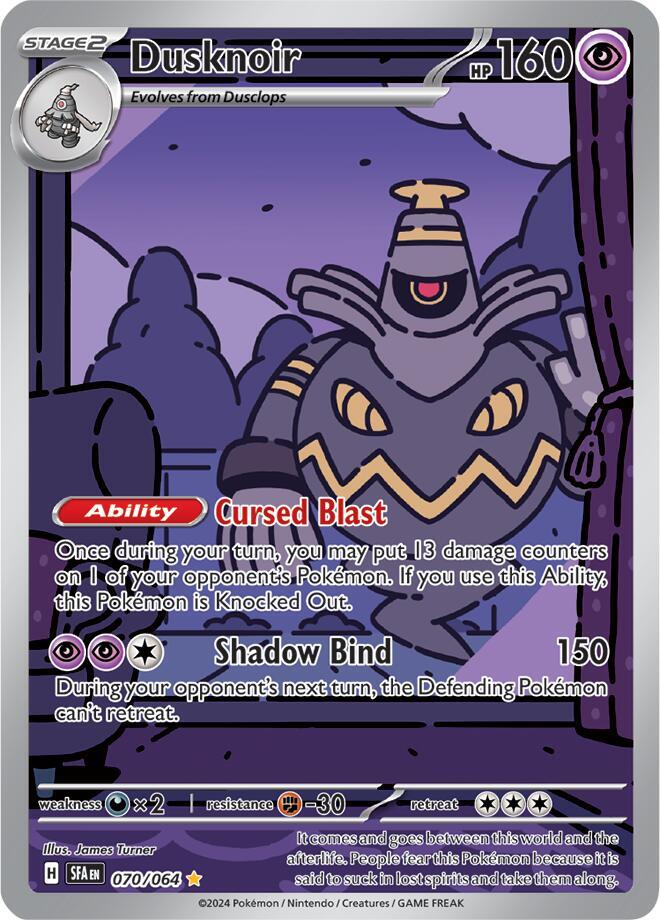 Buy Pokemon cards Australia - Dusknoir 070/064 - Premium Raw Card from Monster Mart - Pokémon Card Emporium - Shop now at Monster Mart - Pokémon Cards Australia. Illustration Rare, NEW 13 Aug, Shrouded Fable