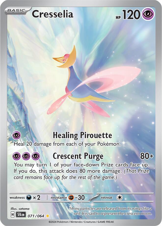 Buy Pokemon cards Australia - Cresselia 071/064 - Premium Raw Card from Monster Mart - Pokémon Card Emporium - Shop now at Monster Mart - Pokémon Cards Australia. Illustration Rare, NEW 13 Aug, Shrouded Fable