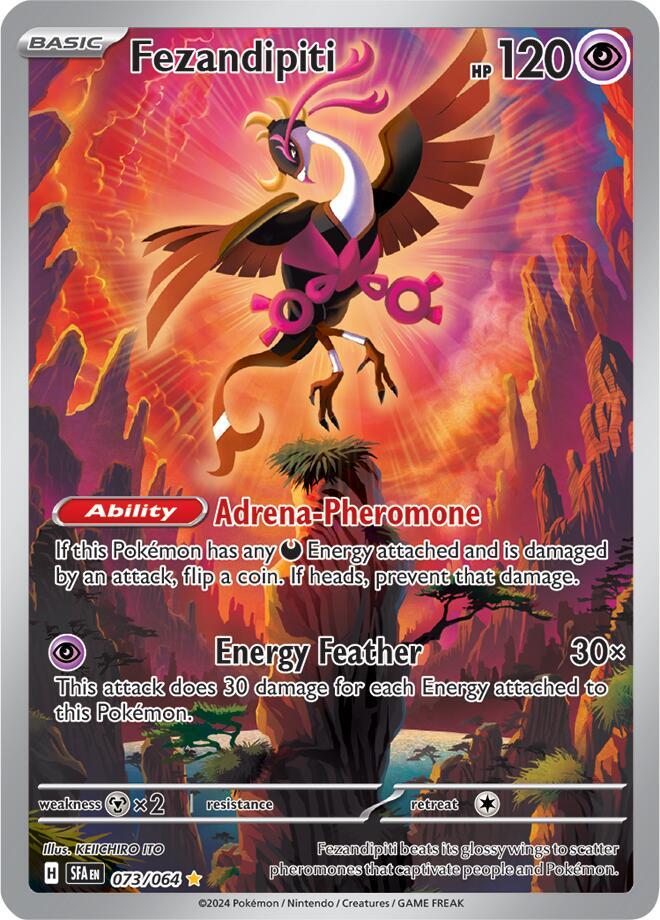 Buy Pokemon cards Australia - Fezandipiti 073/064 - Premium Raw Card from Monster Mart - Pokémon Card Emporium - Shop now at Monster Mart - Pokémon Cards Australia. Illustration Rare, NEW 13 Aug, Shrouded Fable