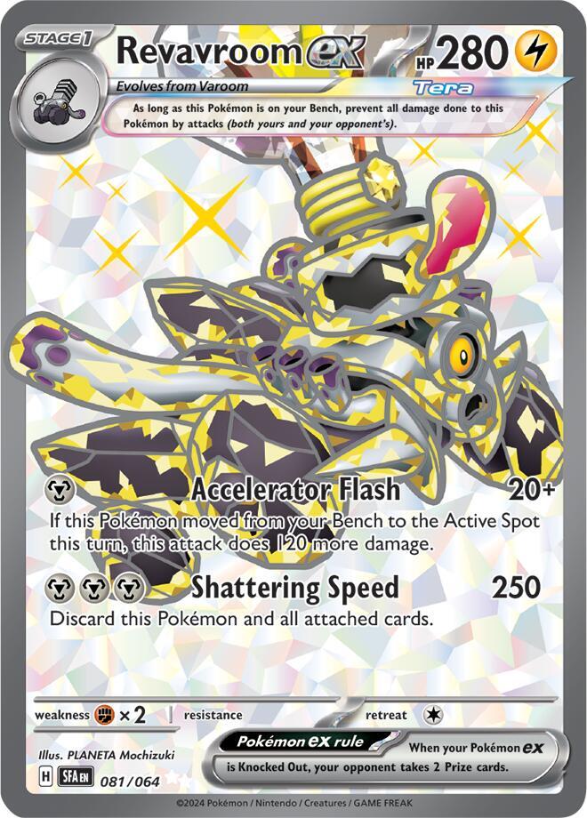 Buy Pokemon cards Australia - Revavroom EX 081/064 - Premium Raw Card from Monster Mart - Pokémon Card Emporium - Shop now at Monster Mart - Pokémon Cards Australia. EX, NEW 13 Aug, Shrouded Fable, Ultra Rare