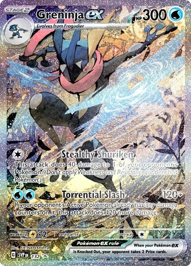 Buy Pokemon cards Australia - Greninja 132 - Premium Raw Card from Monster Mart - Pokémon Card Emporium - Shop now at Monster Mart - Pokémon Cards Australia. EX, NEW 23 Aug, Promo, Scarlet & Violet Promo