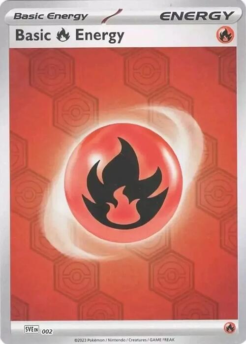 Buy Pokemon cards Australia - Basic Fire Energy 002 - Premium Raw Card from Monster Mart - Pokémon Card Emporium - Shop now at Monster Mart - Pokémon Cards Australia. Energy, NEW 13 Aug, Shrouded Fable, Texture