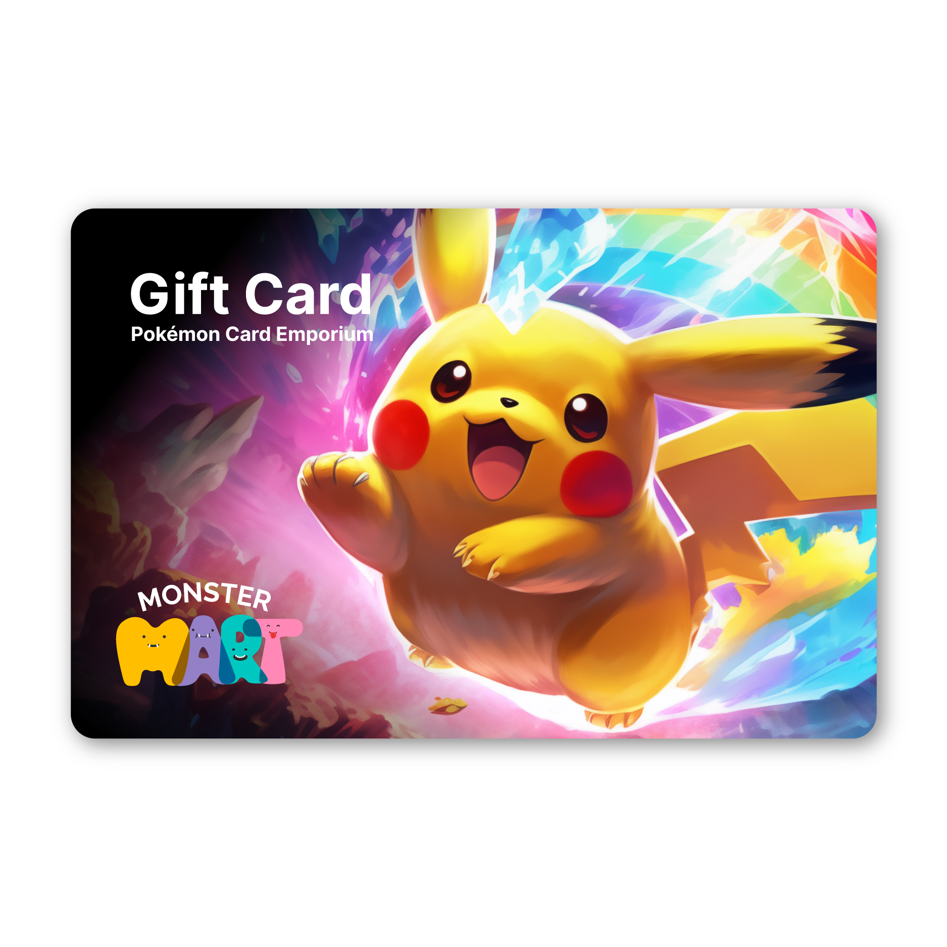 Buy Pokemon cards Australia - Monster Mart - Pokémon emporium gift card - Premium Digital Gift Card from Monster Mart - Pokémon Card Emporium - Shop now at Monster Mart - Pokémon Cards Australia. Gift Card