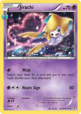 Buy Pokemon cards Australia - Jirachi RC13/RC32 - Premium Raw Card from Monster Mart - Pokémon Card Emporium - Shop now at Monster Mart - Pokémon Cards Australia. Generations, Radiant Collection